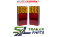 LED Rectangle Taillight 12V – Stop/Tail/Indicator
