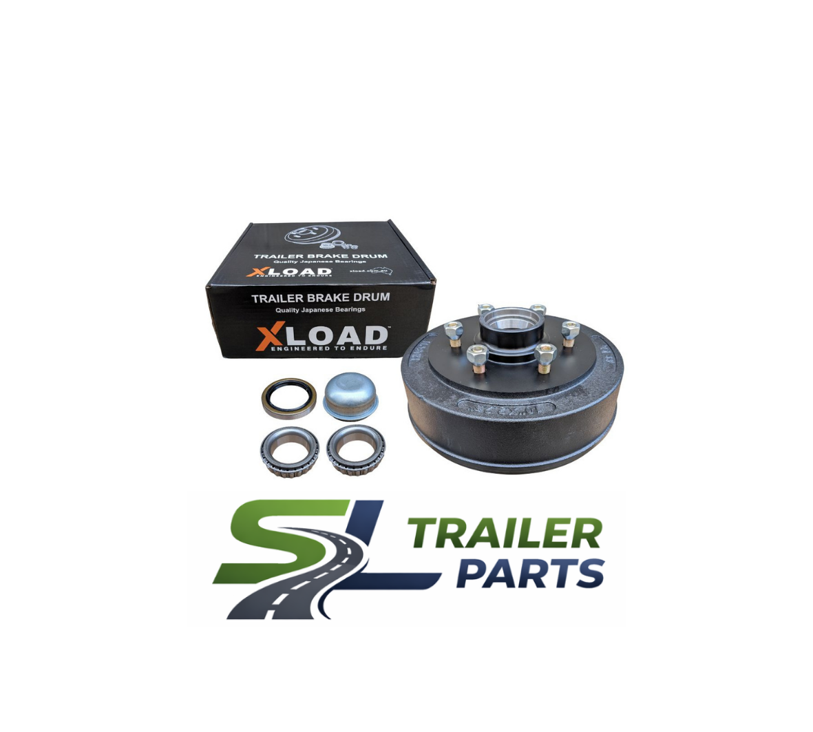 10″ LandCruiser 6 Stud Brake Drum Parallel